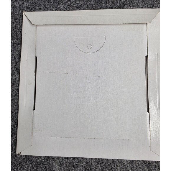 1957 Corvette Mirror Wall Art Gold Design Novelty Mirror Designs Retro 7x7 Vtg - Picture 4 of 5